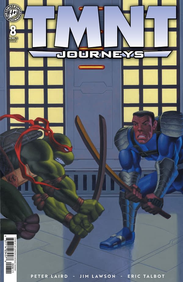 Cover image for TMNT: JOURNEYS #8 JIM LAWSON COVER