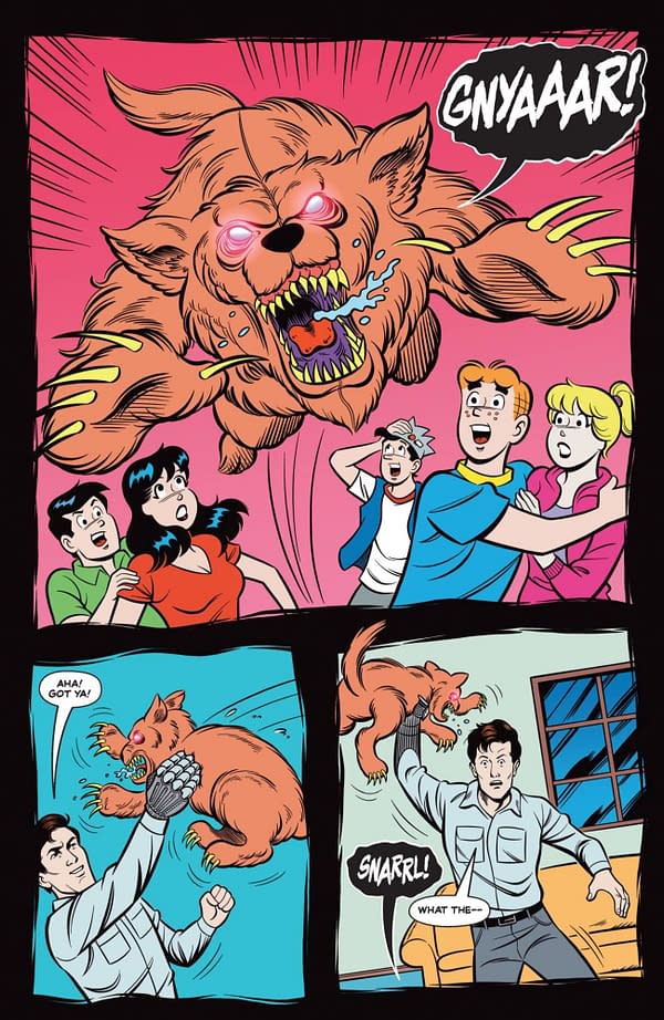 Interior preview page from Archie x Army of Darkness #3
