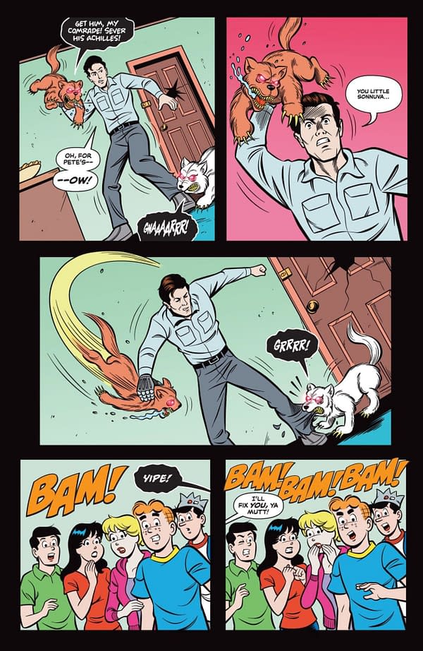 Interior preview page from Archie x Army of Darkness #3