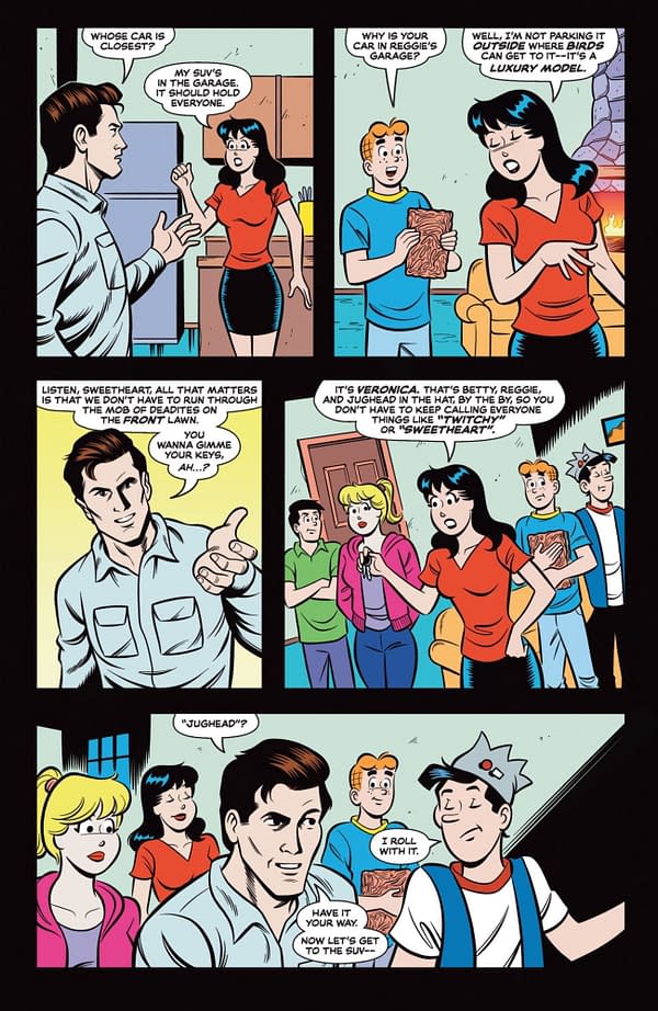 Interior preview page from Archie x Army of Darkness #3