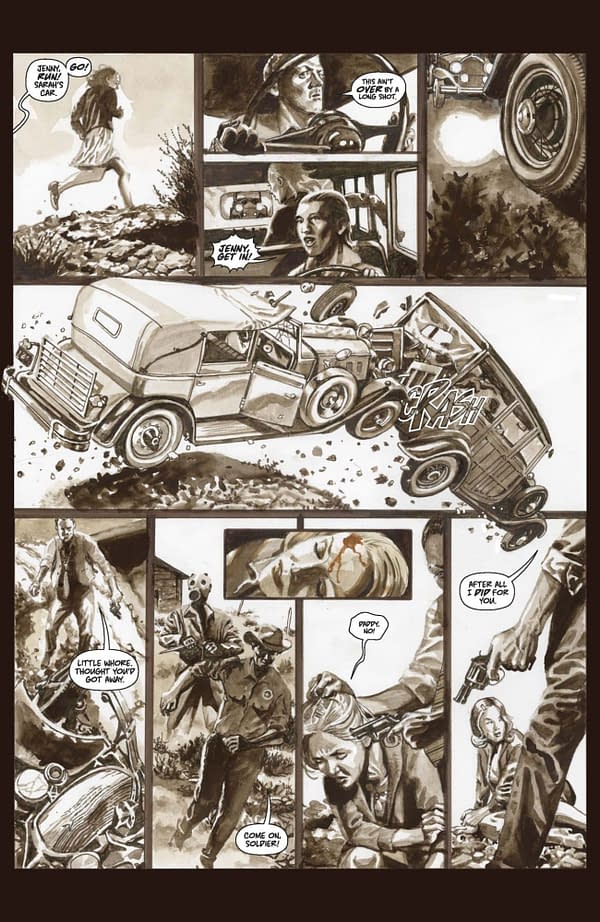 Interior preview page from Dust to Dust #8