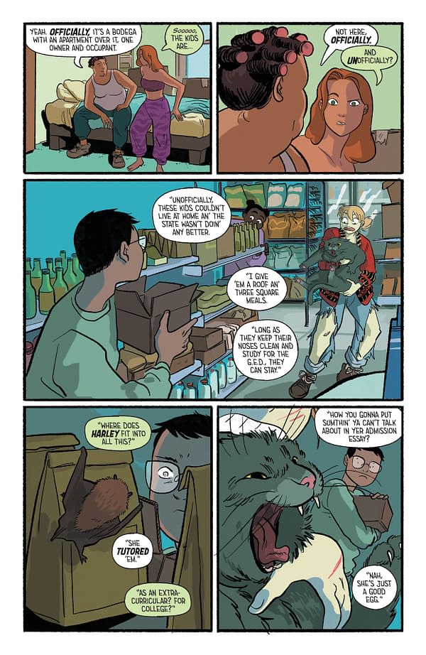 Harley and Ivy: Life and Crimes #5 Preview: Chaos at Ma Hunkel's