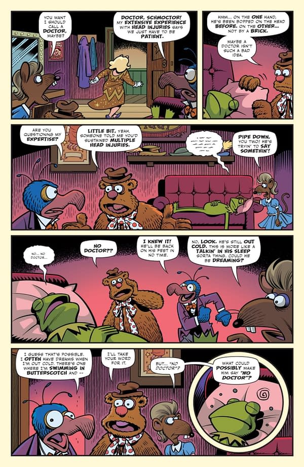 Interior preview page from Muppets Noir #2