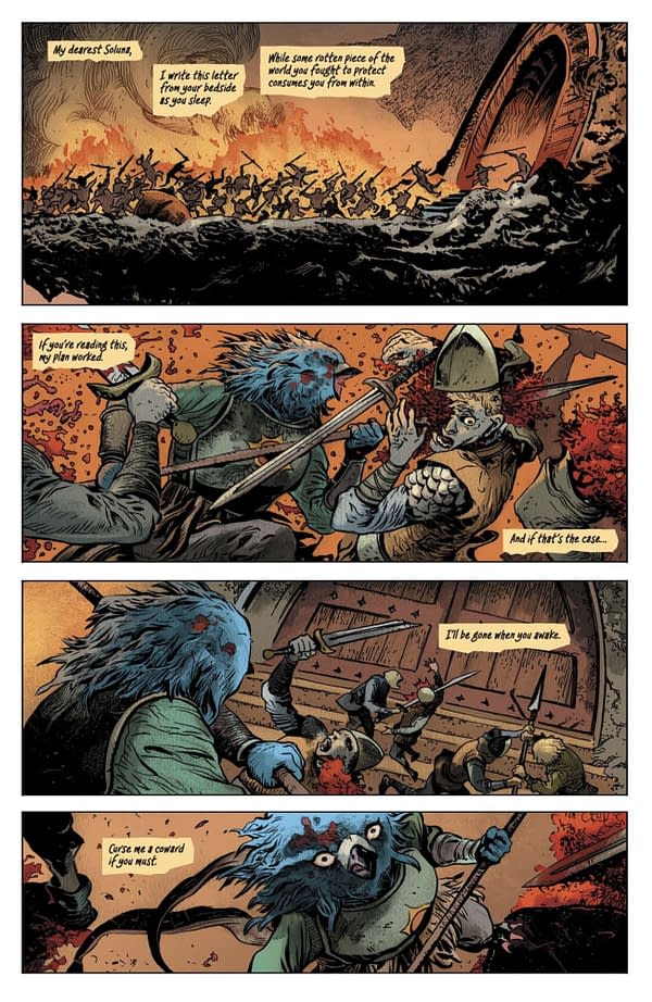 Interior preview page from The Sacrificers #21