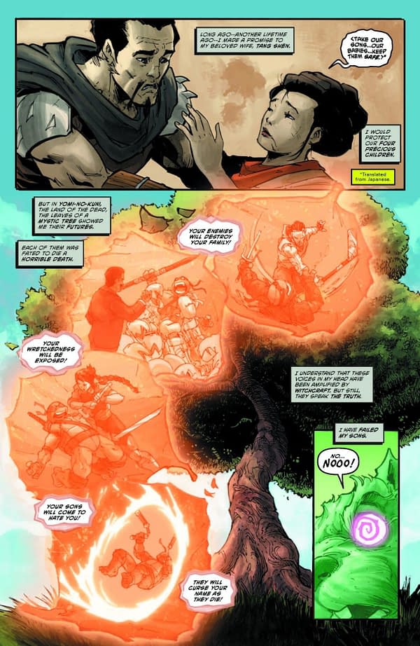 Interior preview page from TEENAGE MUTANT NINJA TURTLES #17 FREDDIE E. WILLIAMS II COVER