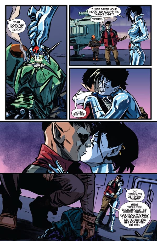 Interior preview page from ThunderCats x SilverHawks: ThunderHawks #1