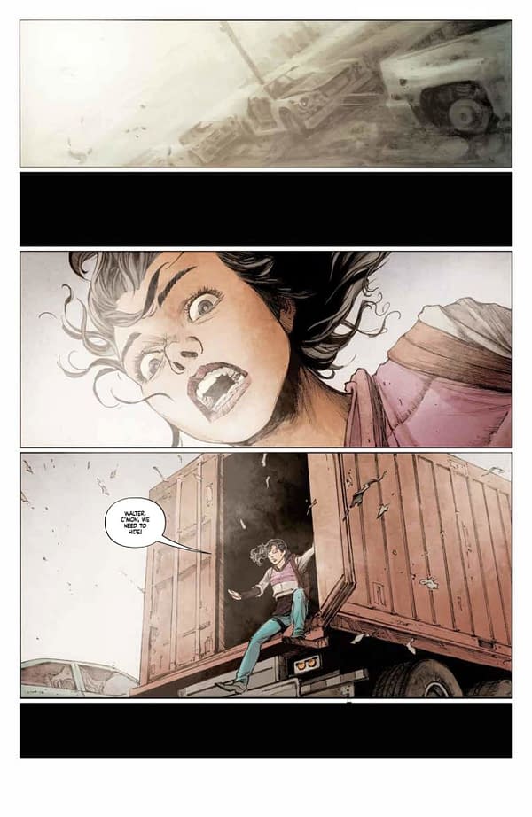 Interior preview page from White Sky #3
