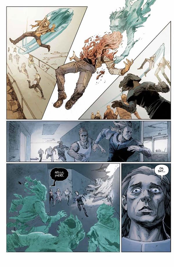 Interior preview page from White Sky #3