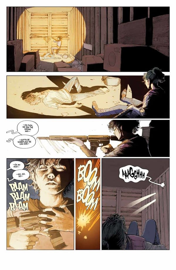 Interior preview page from White Sky #3