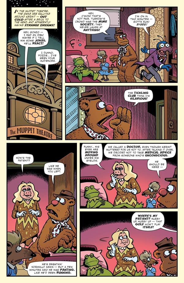 Interior preview page from Muppets Noir #3