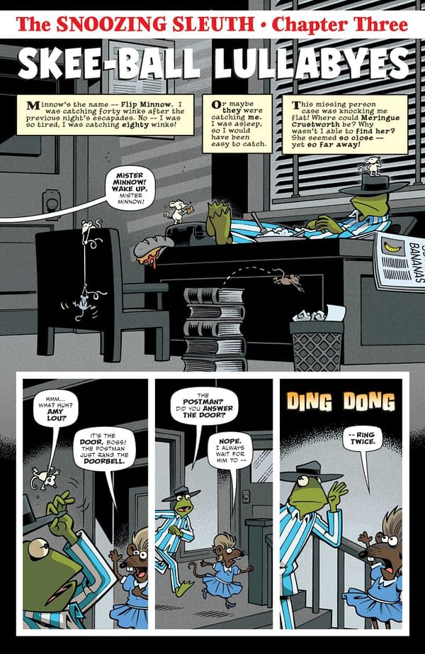Interior preview page from Muppets Noir #3