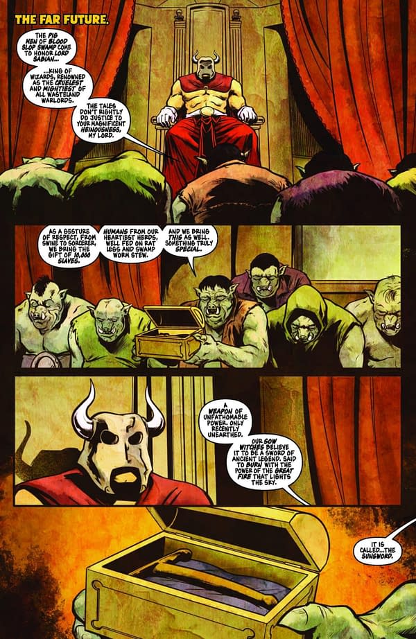 Interior preview page from Thundarr the Barbarian #4