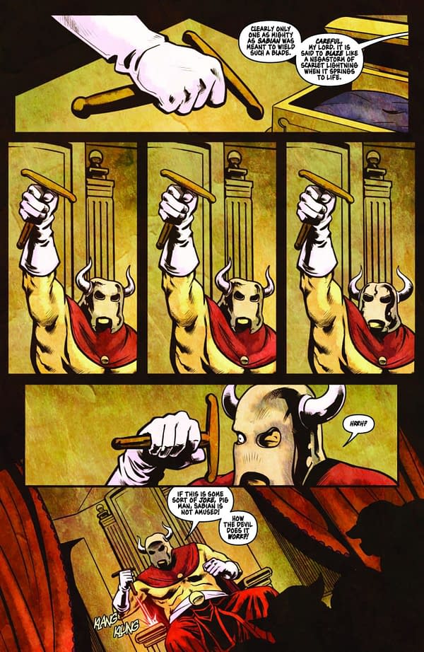 Interior preview page from Thundarr the Barbarian #4