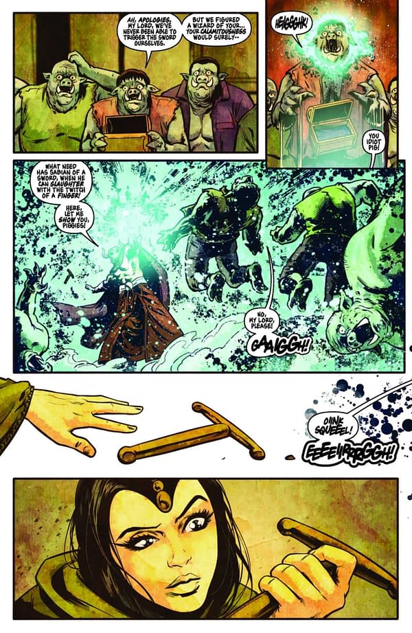 Interior preview page from Thundarr the Barbarian #4