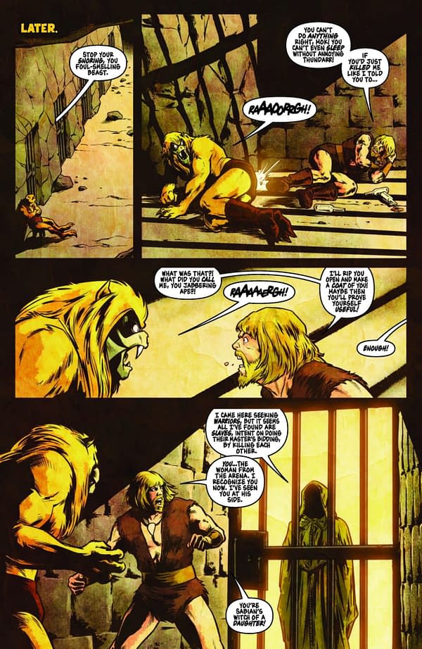 Interior preview page from Thundarr the Barbarian #4