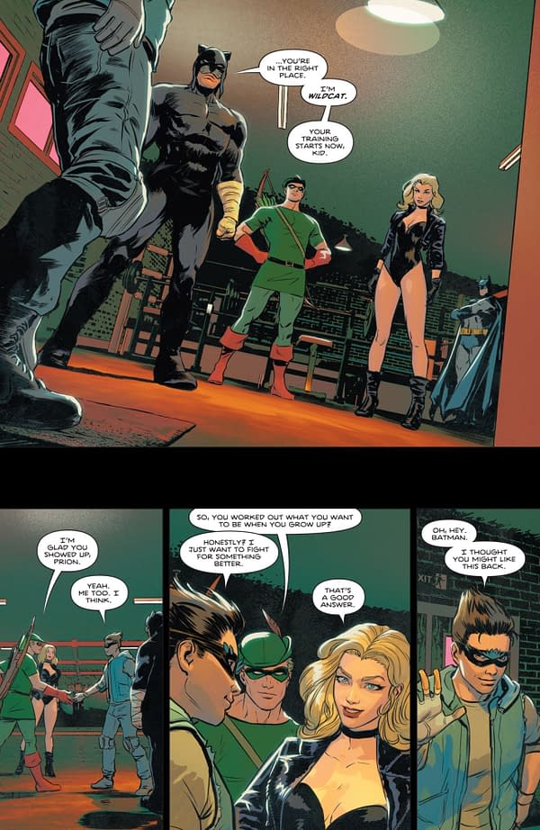 Interior preview page from Detective Comics #1109
