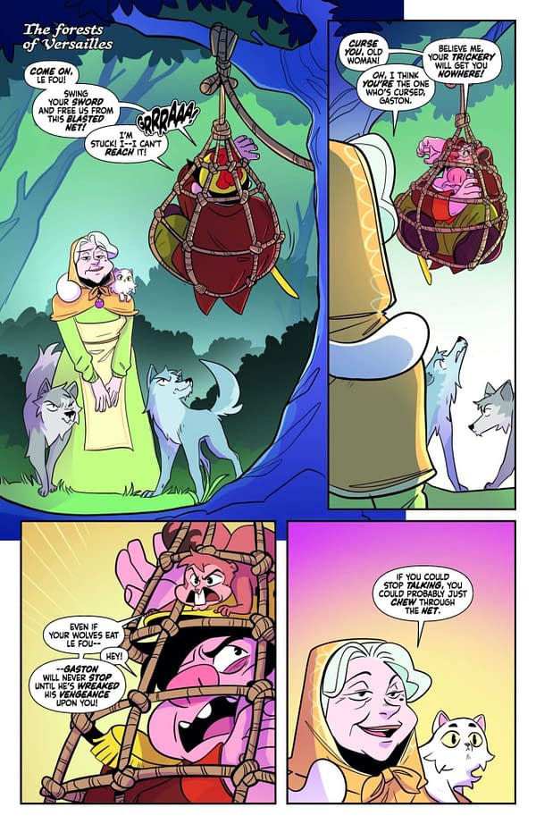 Interior preview page from Disney Villains: Gaston #3