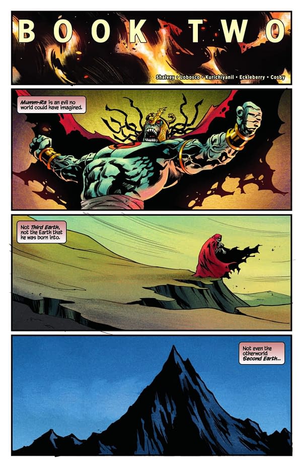 Interior preview page from Mumm-Ra the Ever-Living #2