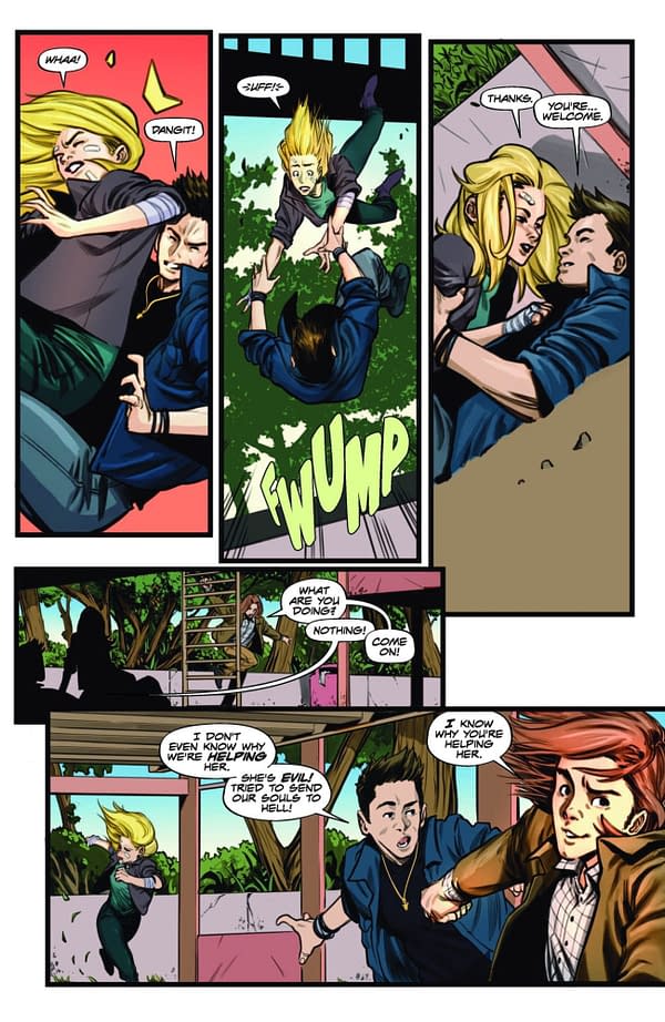 Interior preview page from Supernatural #7