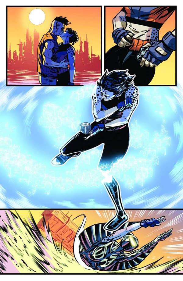 Interior preview page from ThunderCats x SilverHawks: Thunderhawks #2