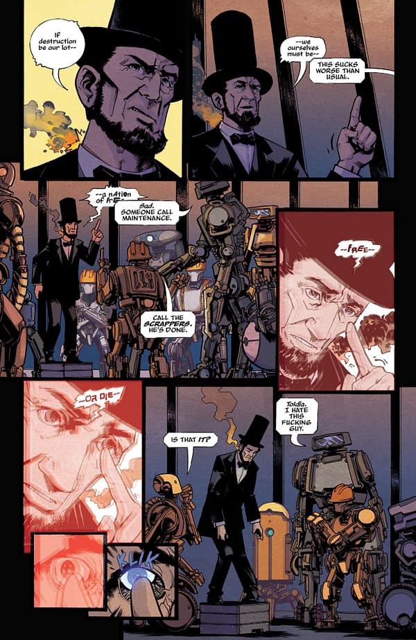 Interior preview page from If Destruction Be Our Lot #1