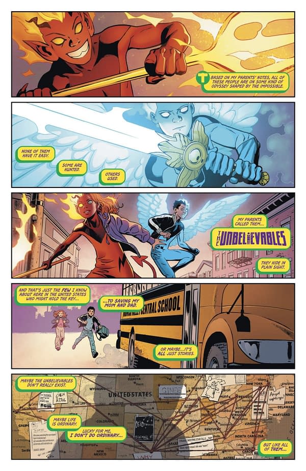 Interior preview page from Hornsby & Halo #0
