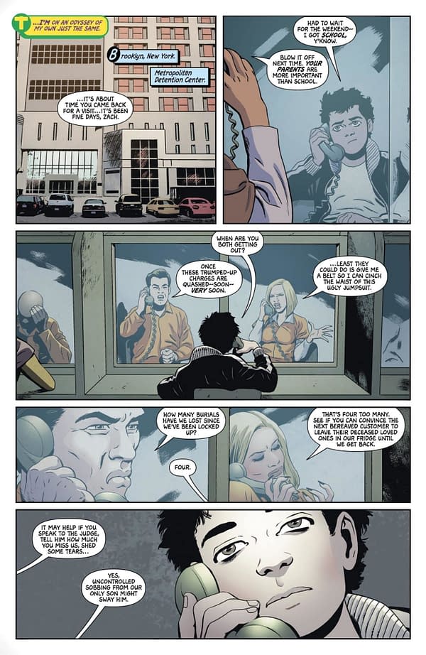 Interior preview page from Hornsby & Halo #0