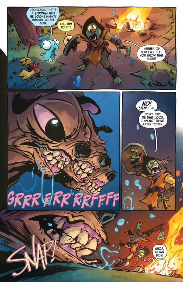 Interior preview page from D'Orc #4