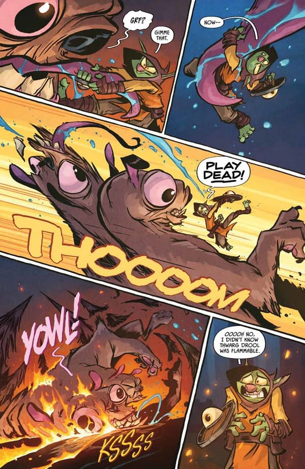 Interior preview page from D'Orc #4