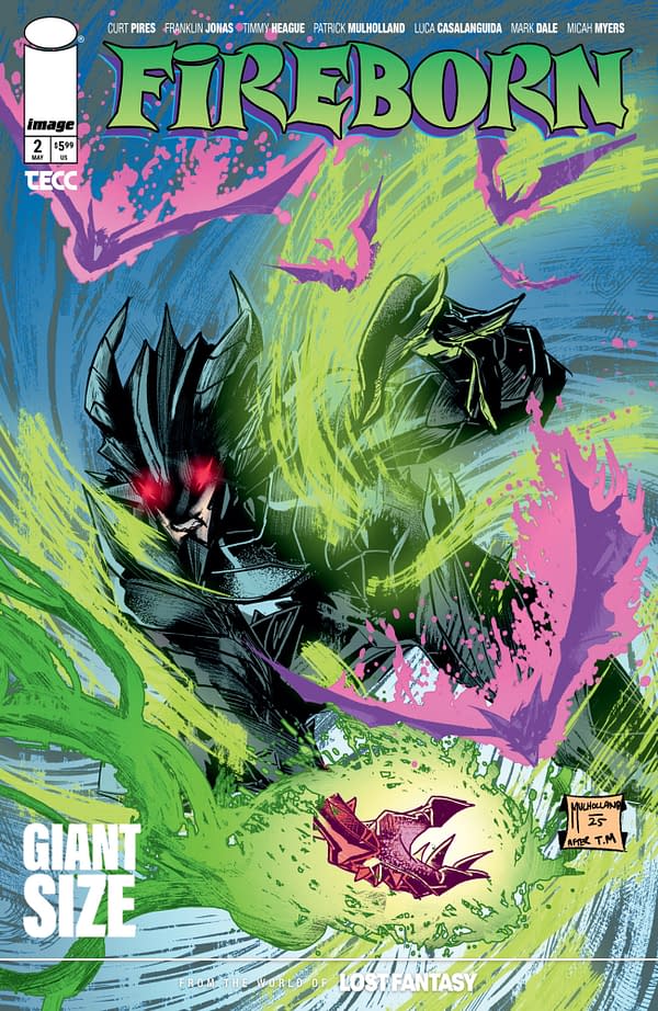 Cover image for Fireborn #2