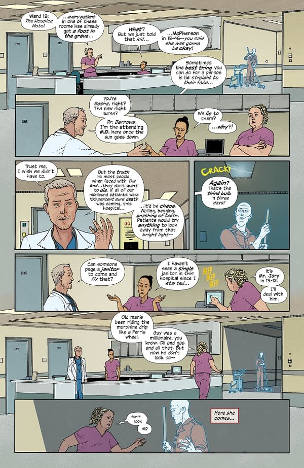 Interior preview page from The Deadman #1