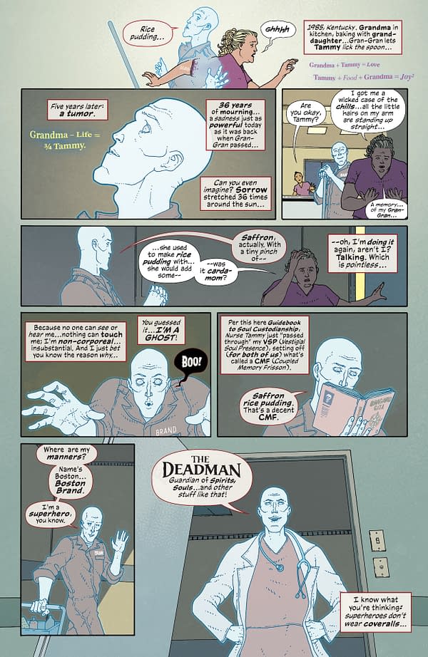 Interior preview page from The Deadman #1