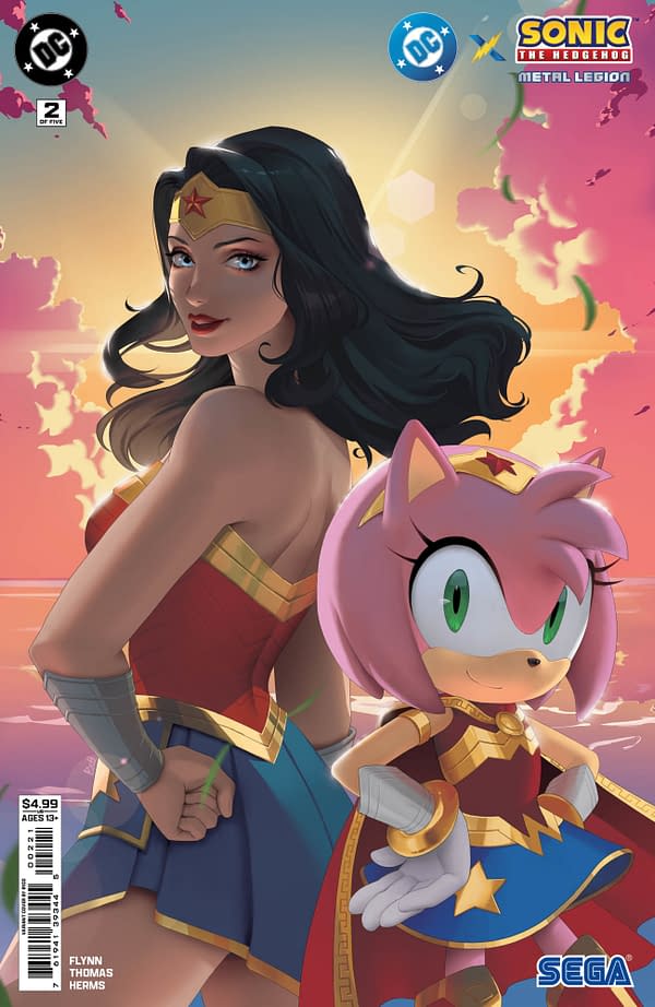Cover image for DC x Sonic the Hedgehog: The Metal Legion #2