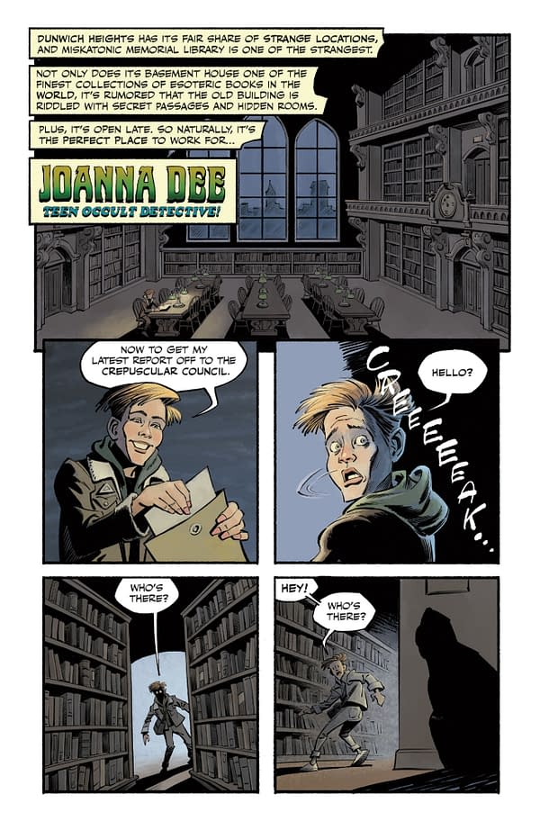 Interior preview page from MEGAGHOST VOLUME 2 #2 GIDEON KENDALL COVER