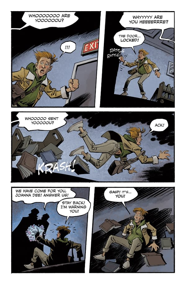 Interior preview page from MEGAGHOST VOLUME 2 #2 GIDEON KENDALL COVER