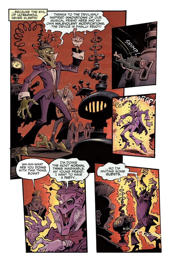 Interior preview page from MEGAGHOST VOLUME 2 #2 GIDEON KENDALL COVER