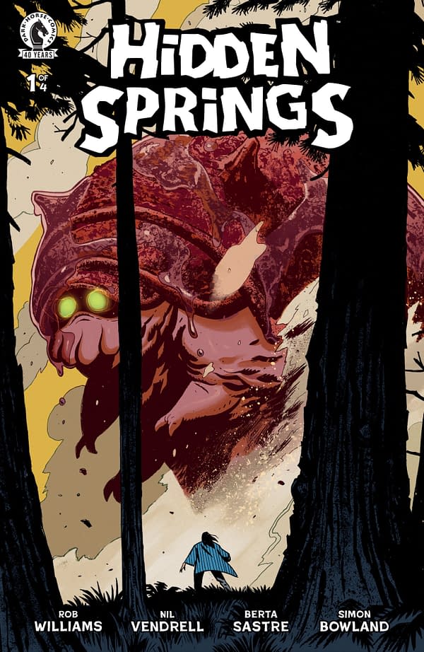 Cover image for HIDDEN SPRINGS #1 SIMON BOWLAND COVER
