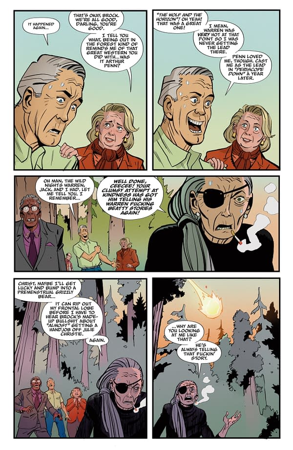 Interior preview page from HIDDEN SPRINGS #1 SIMON BOWLAND COVER