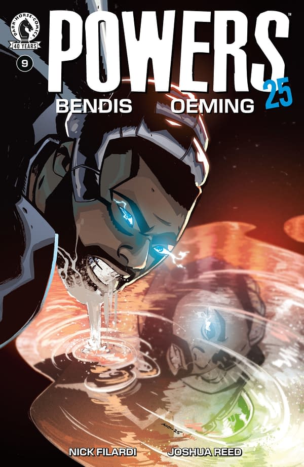 Cover image for POWERS 25 #9 JOSHUA REED COVER