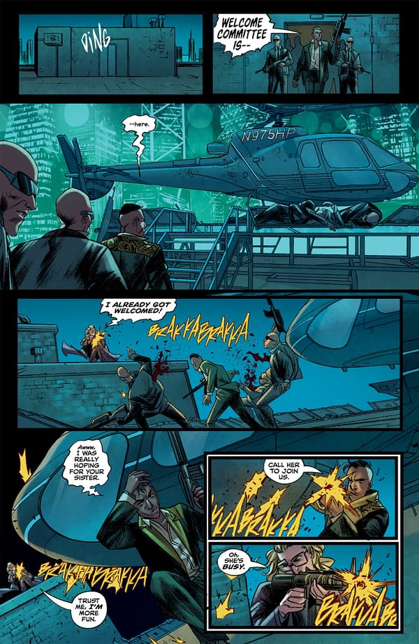 Interior preview page from KILL ALL IMMORTALS II #5 THIAGO ROCHA COVER