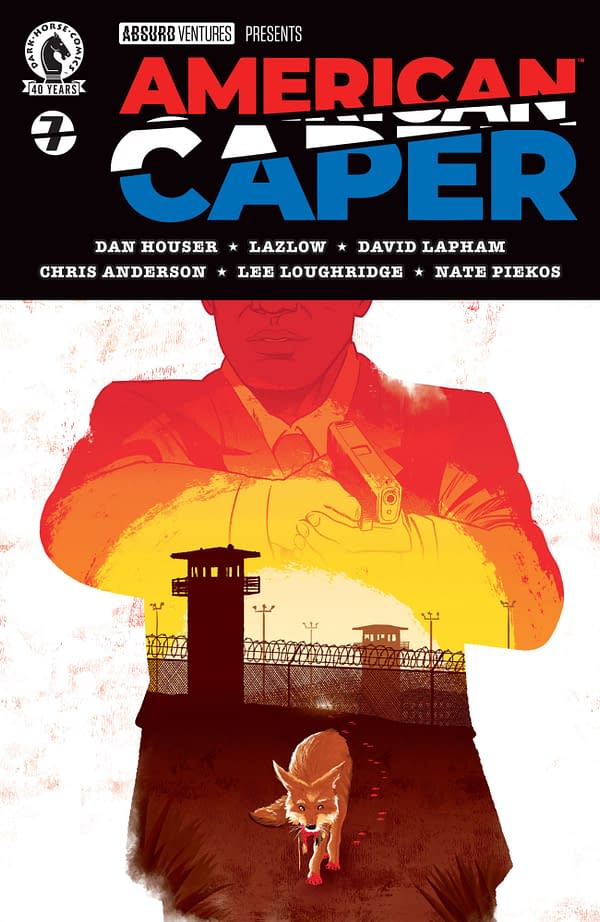 Cover image for AMERICAN CAPER #7 LEE LOUGHRIDGE COVER