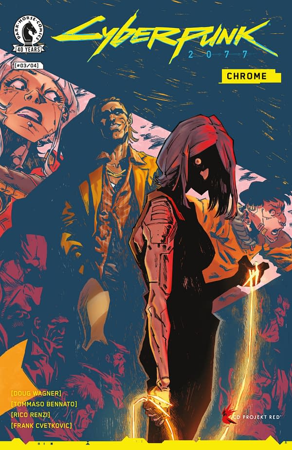 Cover image for CYBERPUNK 2077: CHROME #3 FRANK CVETKOVIC COVER
