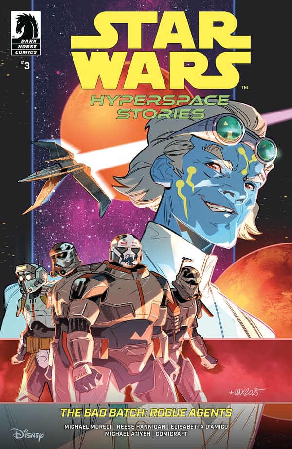 Cover image for STAR WARS: THE BAD BATCH - ROGUE AGENTS #3 MICHAEL ATIYEH COVER