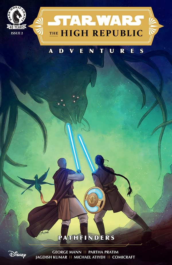 Cover image for STAR WARS: THE HIGH REPUBLIC ADVENTURES--PATHFINDERS #2 MICHAEL ATIYEH COVER