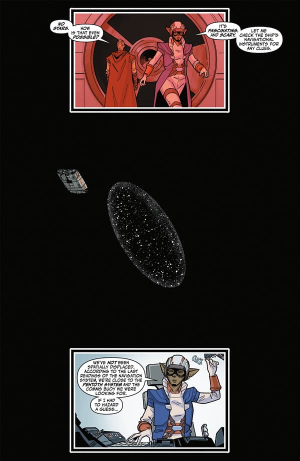 Interior preview page from STAR WARS: THE HIGH REPUBLIC ADVENTURES--PATHFINDERS #2 MICHAEL ATIYEH COVER