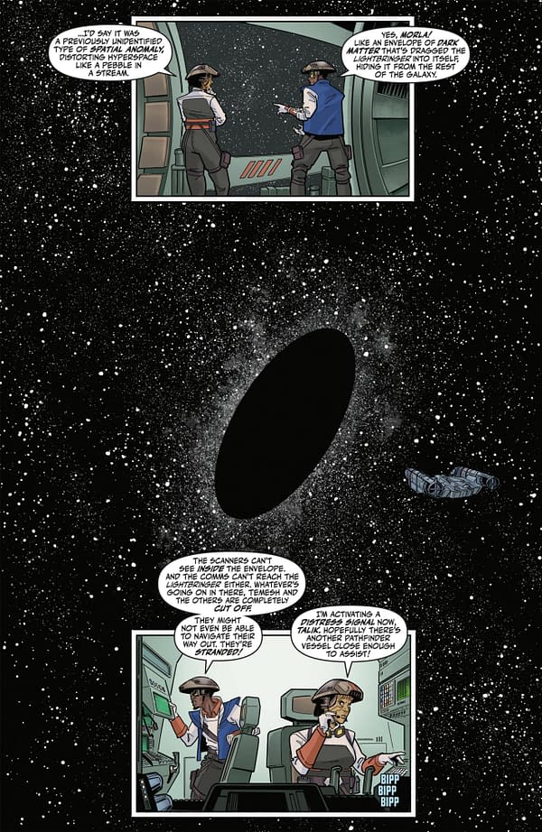 Interior preview page from STAR WARS: THE HIGH REPUBLIC ADVENTURES--PATHFINDERS #2 MICHAEL ATIYEH COVER