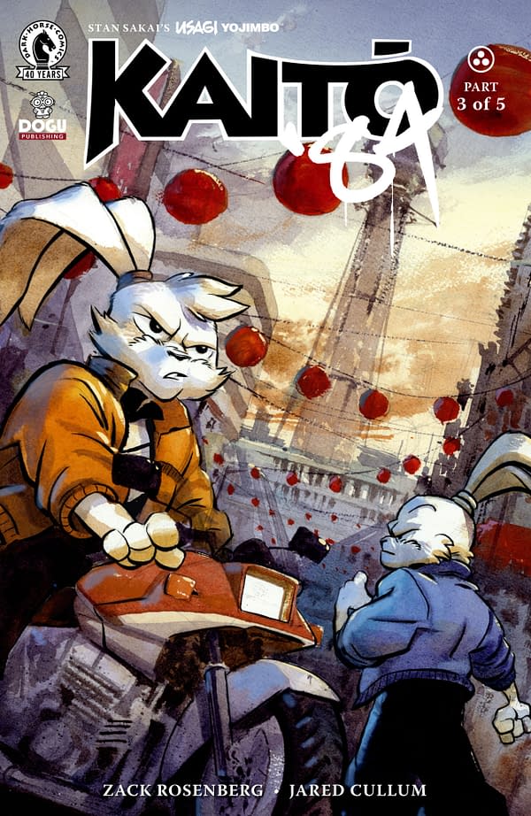 Cover image for USAGI YOJIMBO: KAITō '84 #3 JARED CULLUM COVER