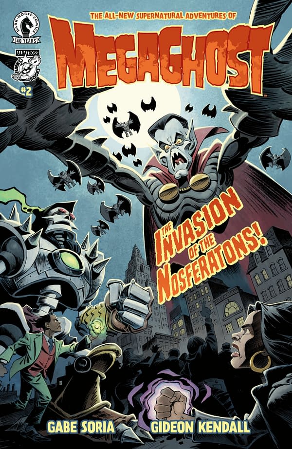 Cover image for MEGAGHOST VOLUME 2 #2 GIDEON KENDALL COVER