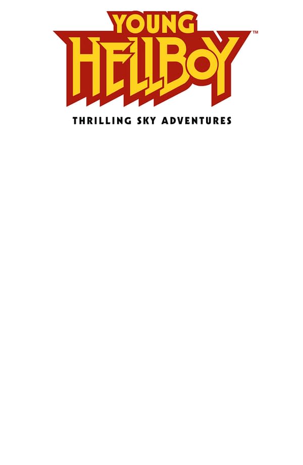 Cover image for Young Hellboy: Thrilling Sky Adventures #1 (CVR C) (Blank cover)
