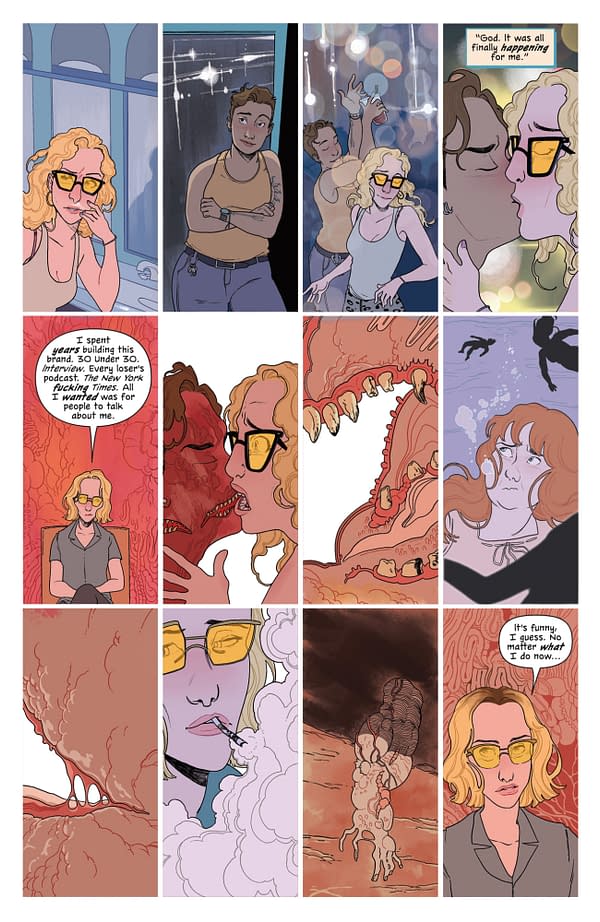 Interior preview page from DID YOU HEAR ABOUT MIMI GREEN #1 ARIANA MAHER COVER